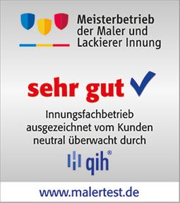 Siegel "Ausgezeichneter Malerfachbetrieb"